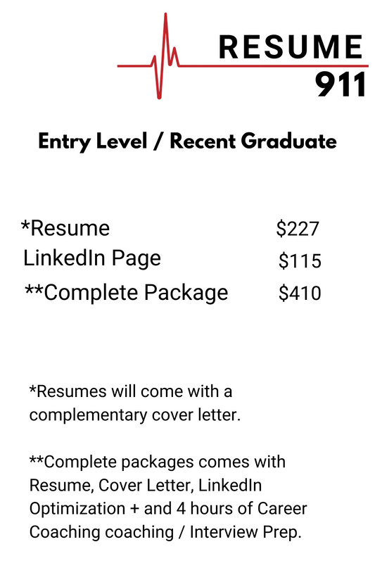 Entry Level / Recent College Graduate